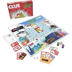 Clue: How The Grinch Stole Christmas Classic The Mystery Board Game